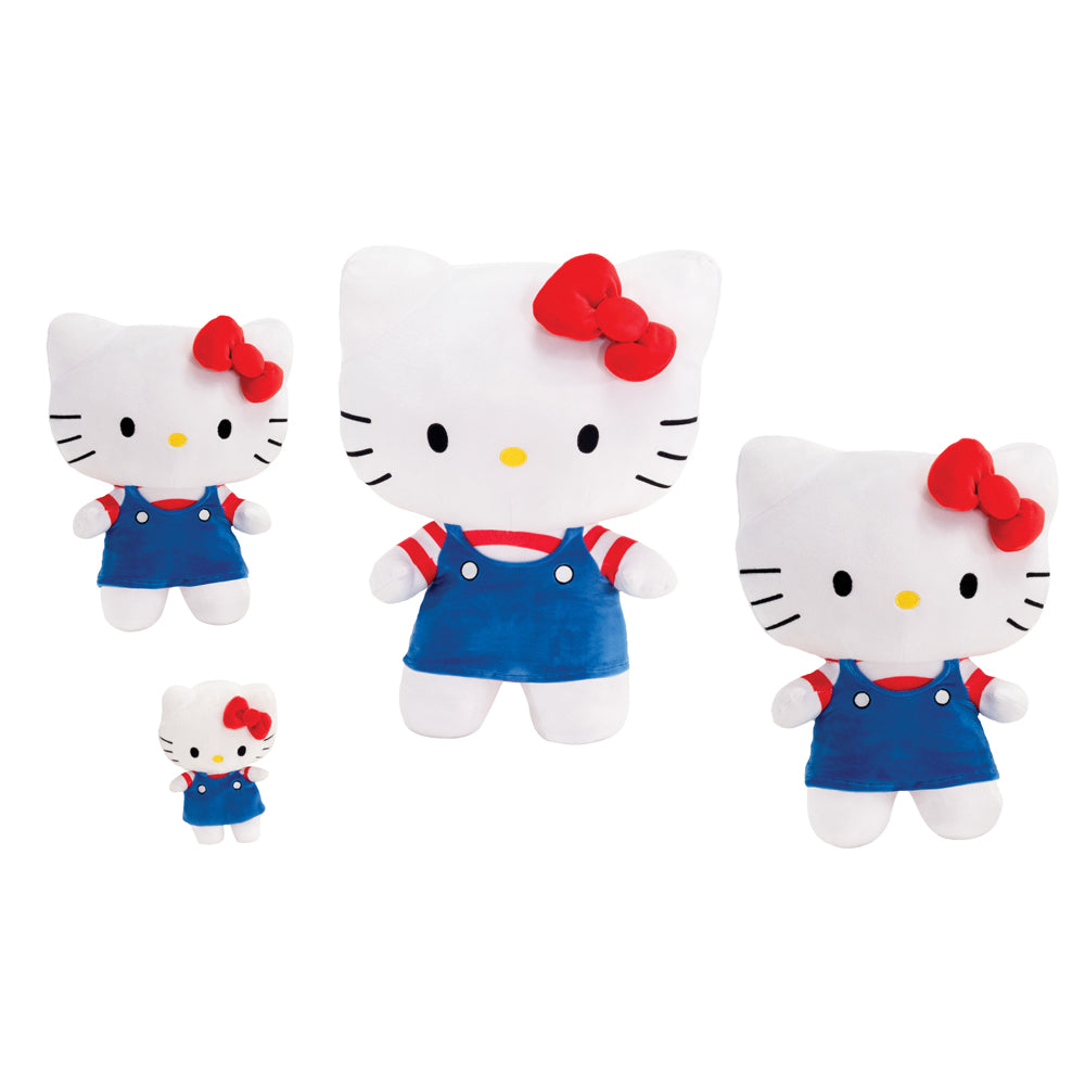 HELLO KITTY - 6IN IN OVERALL OUTFIT