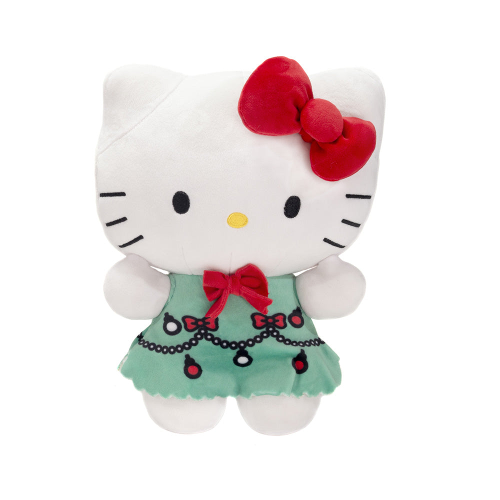 HELLO KITTY - 10.5IN WITH CHRISTMAS DRESS - Fiesta Toy