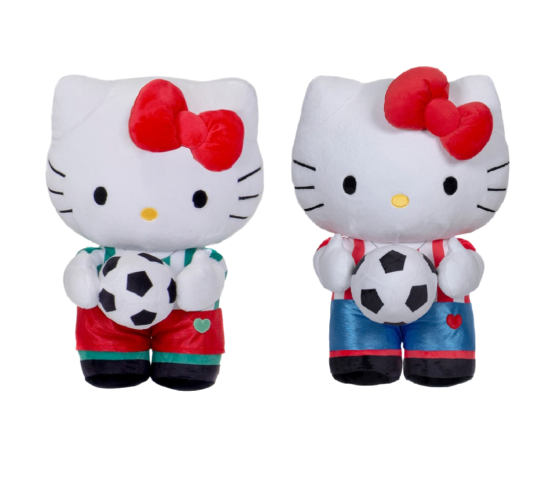 9" Hello Kitty® - Soccer Jersey w/ Ball