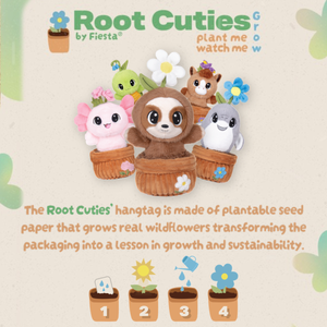 Root Cuties 'Blossom' - 7" Highland Cow