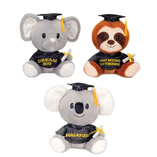 Graduation 2025 sloth plush