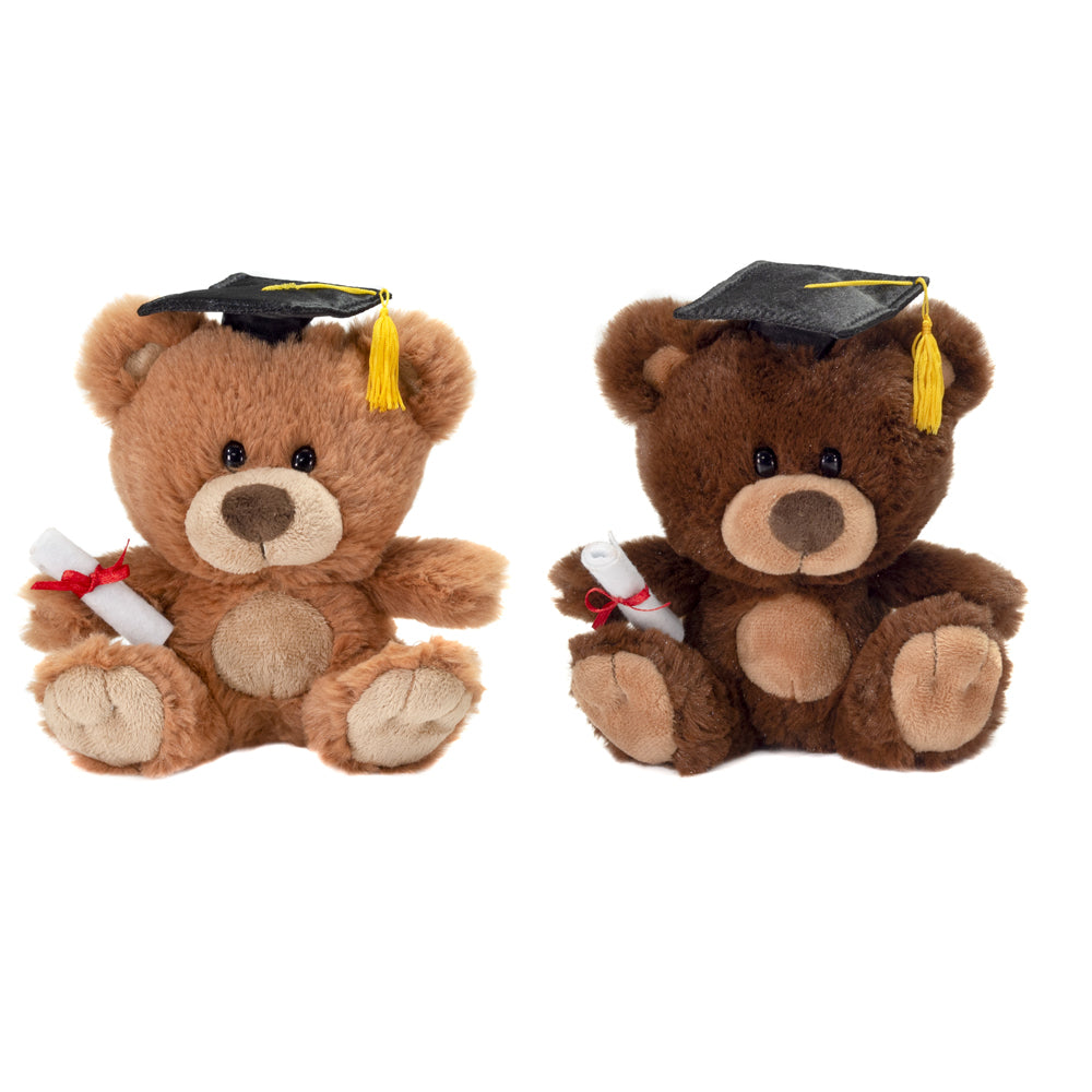 6IN 2ASST. GRAD. SIGNATURE BEARS  TAN BRN