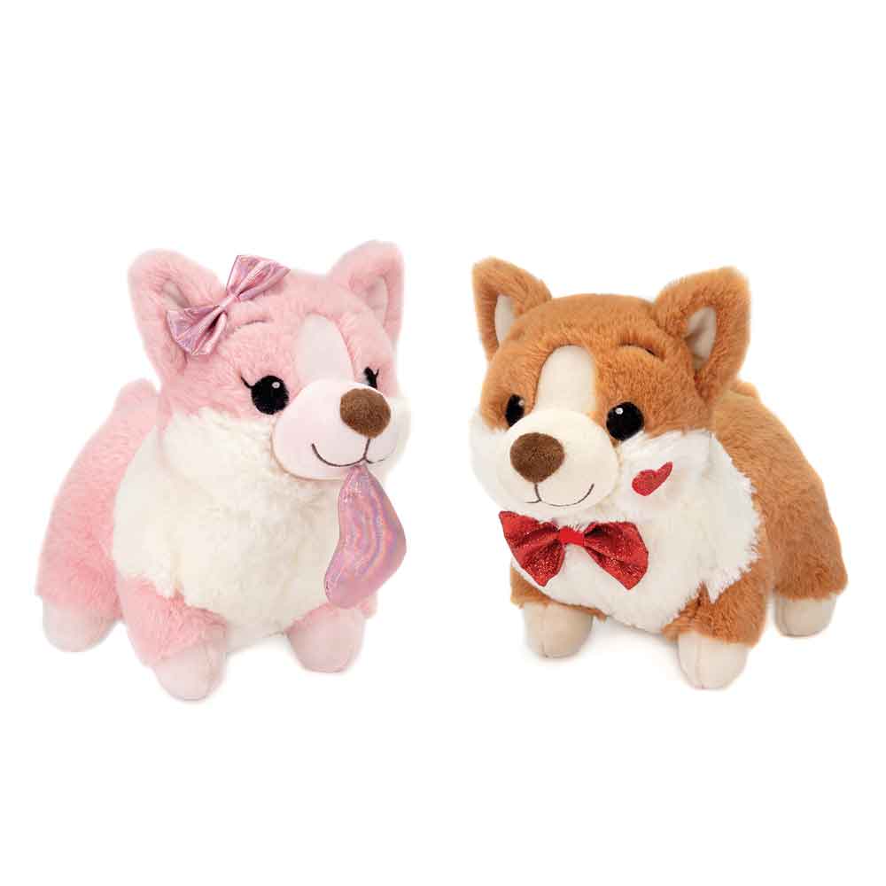 9.5IN 2 ASST. CORGI - BOY OR GIRL - Fiesta Toy