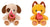 Sitting Dog & Cat w/Heart - 9.5” (Sold separately)