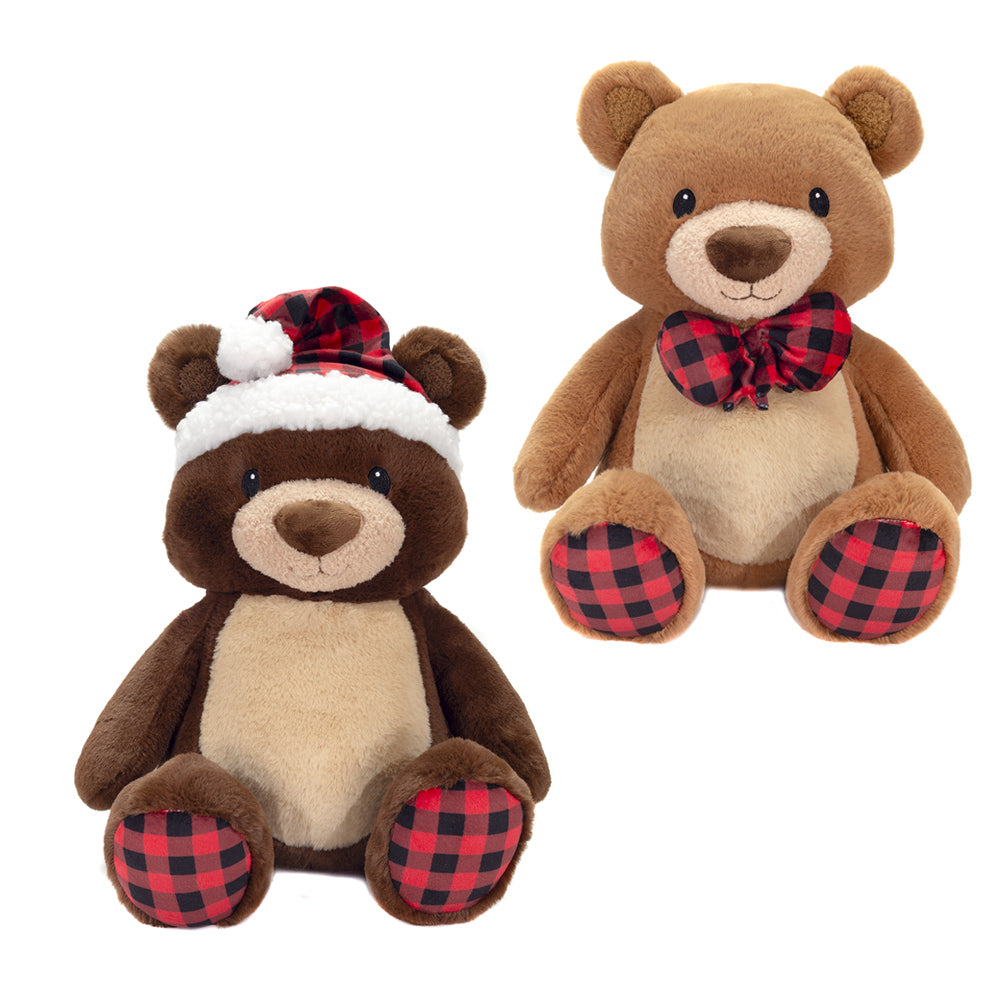 15" Sitting Winter Bears