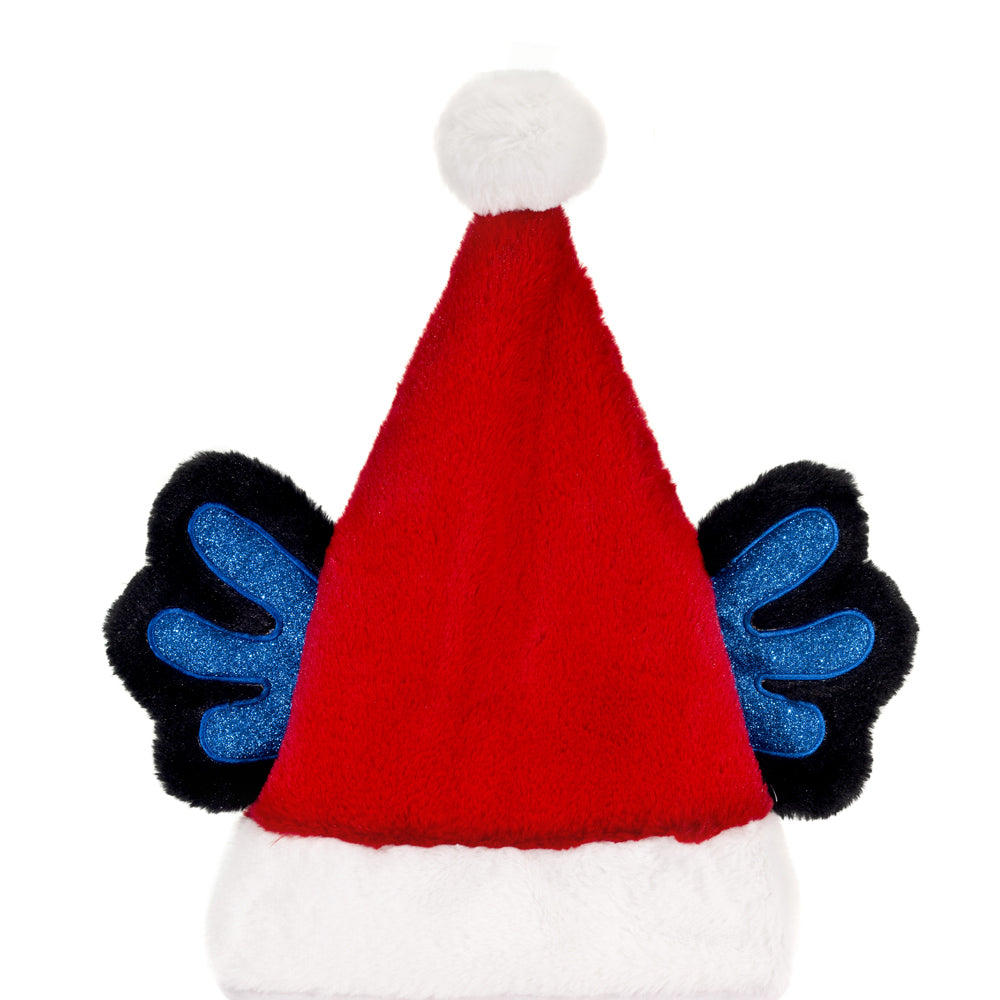 16.5" Axolotl Ears Santa Hat