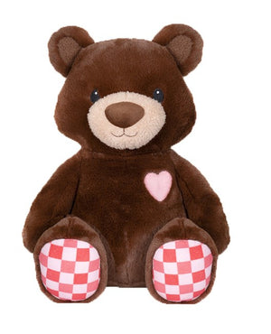 15.5" Sitting Bears w/Heart Patch