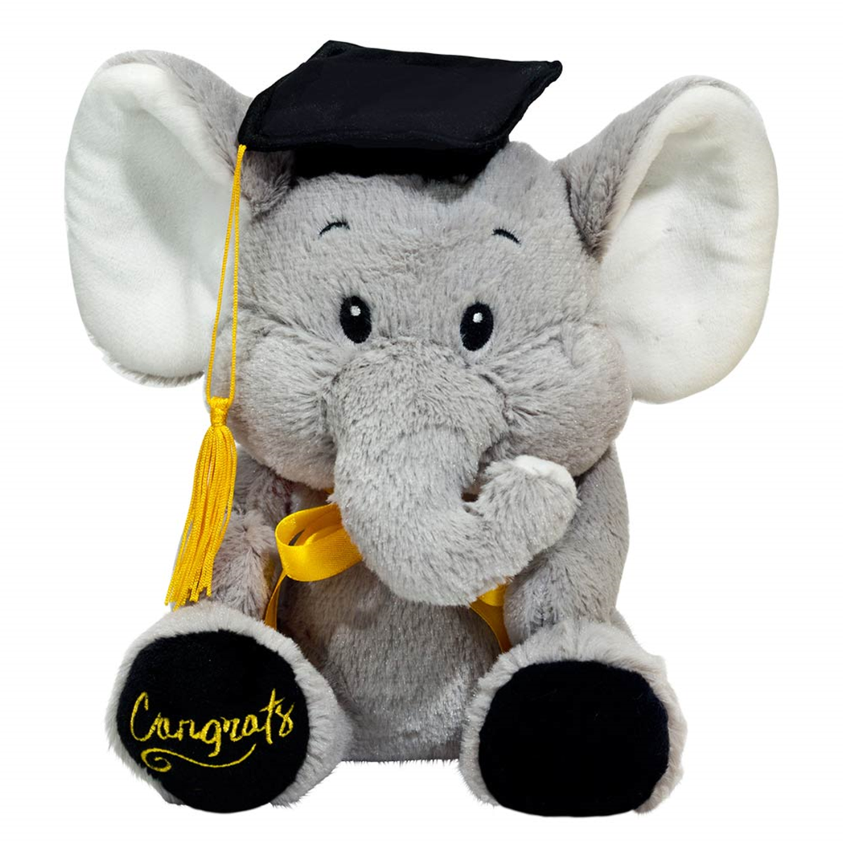 8.5" Elephant with Grad Cap