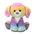 10.5" Rainbow Sherbet Dog