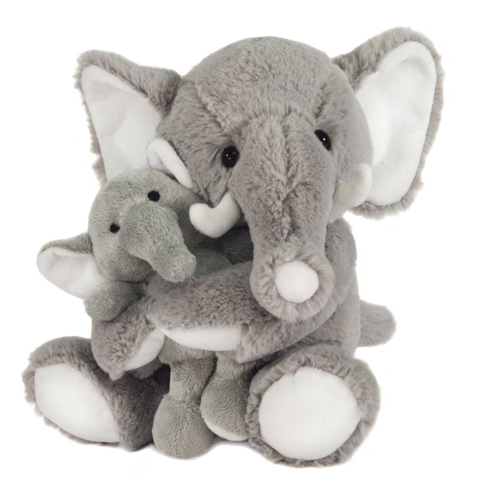10" Elephant Mom & Baby