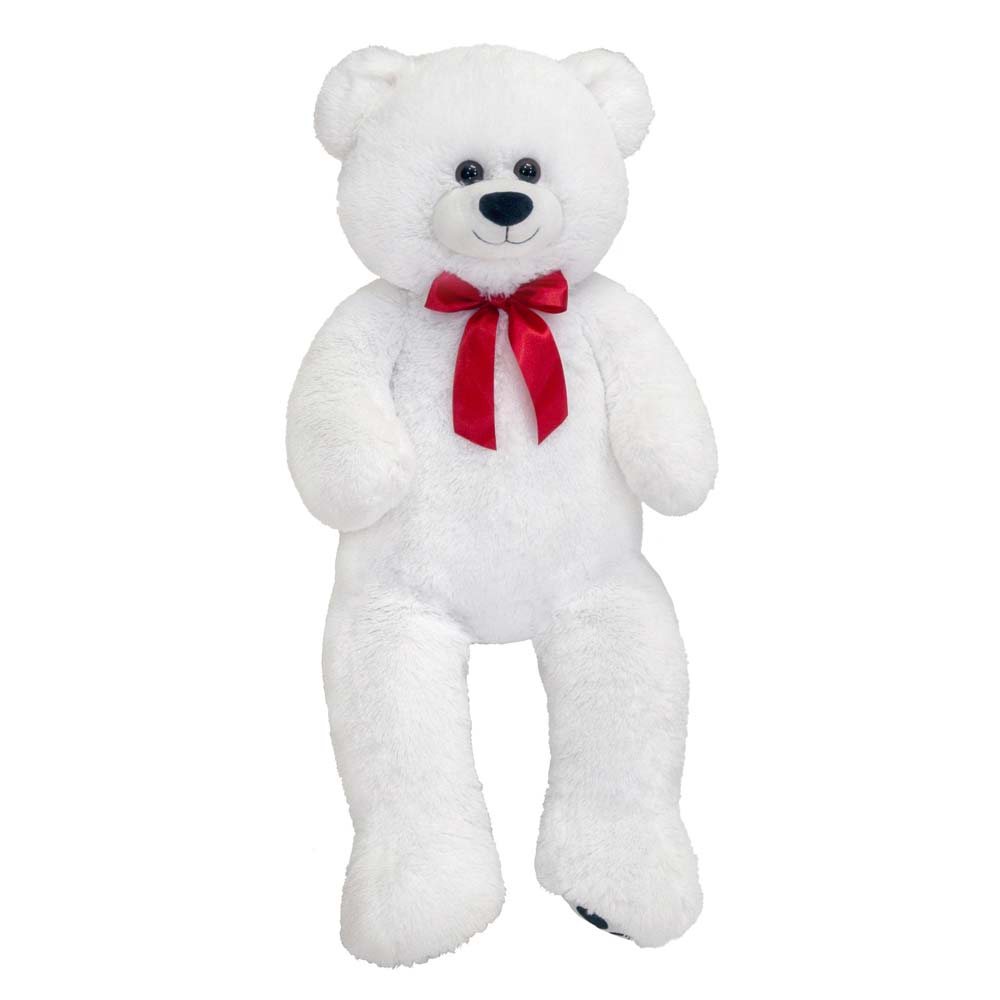 White Jumbo Cuddle Bear - Main Image