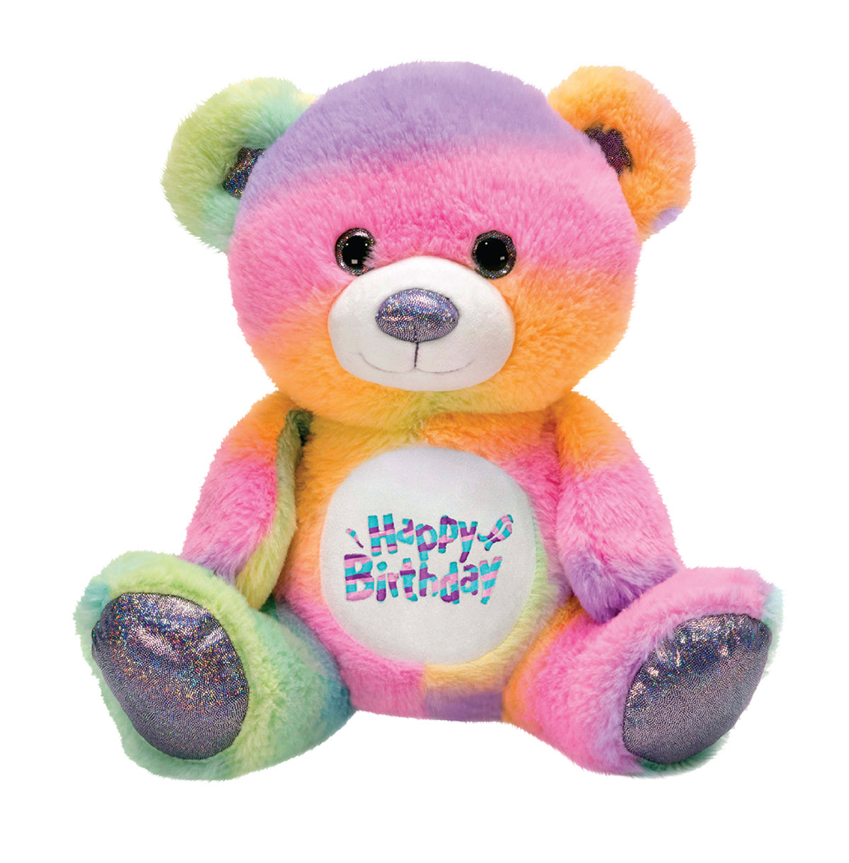 Rainbow Sherbet - 10.5" Happy Birthday Bear