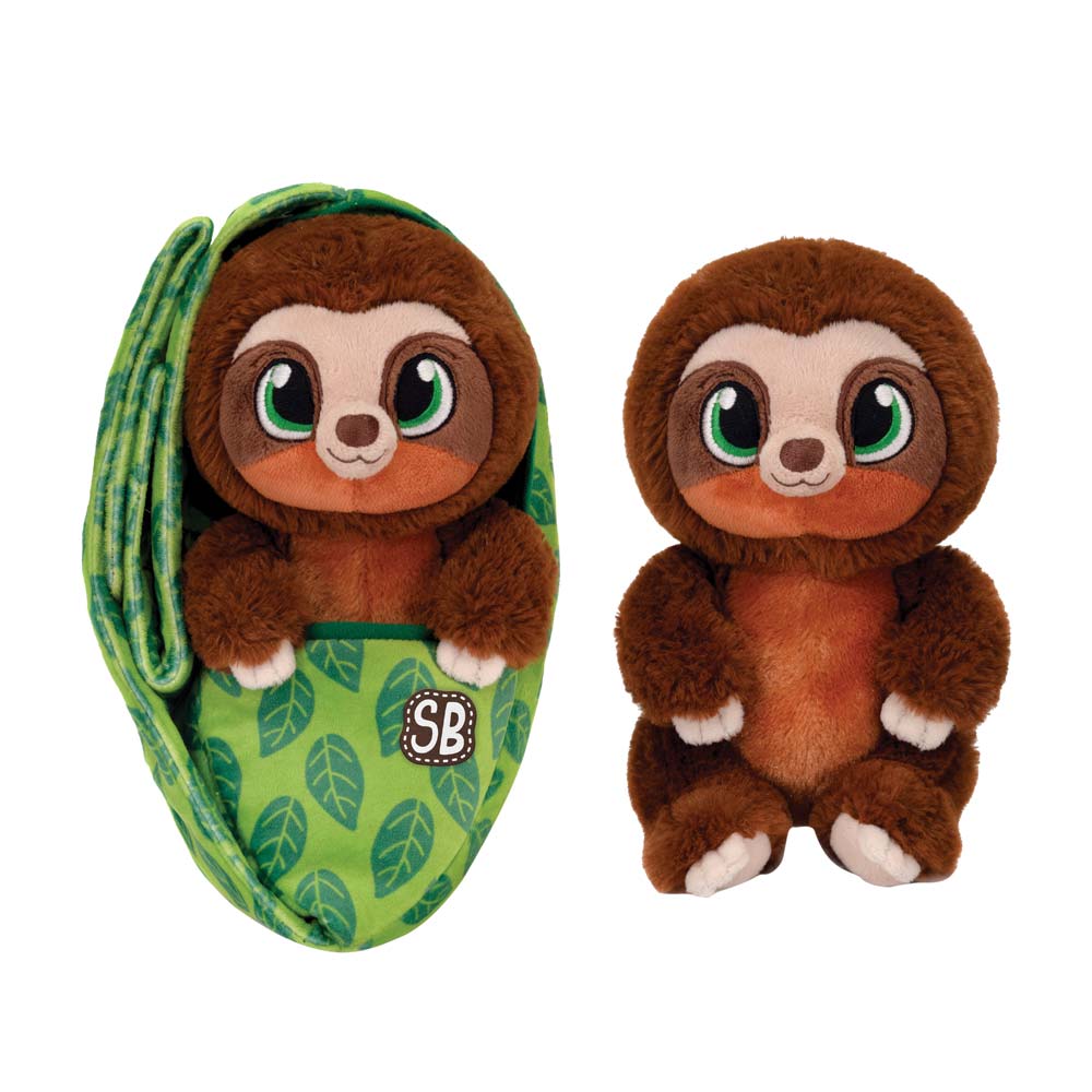 Swaddle Babies – 9.5IN Cuddle Sloth - Fiesta Toy