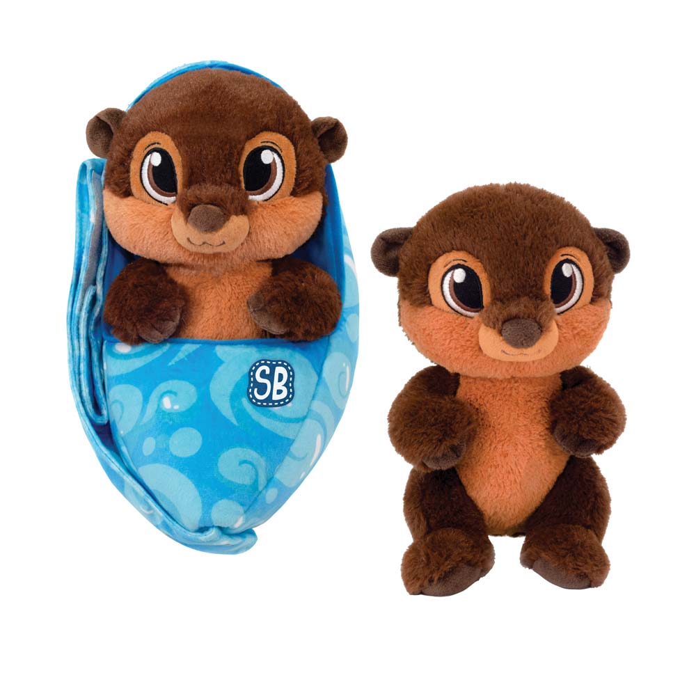 Swaddle Babies 9.5IN Cuddle River Otter