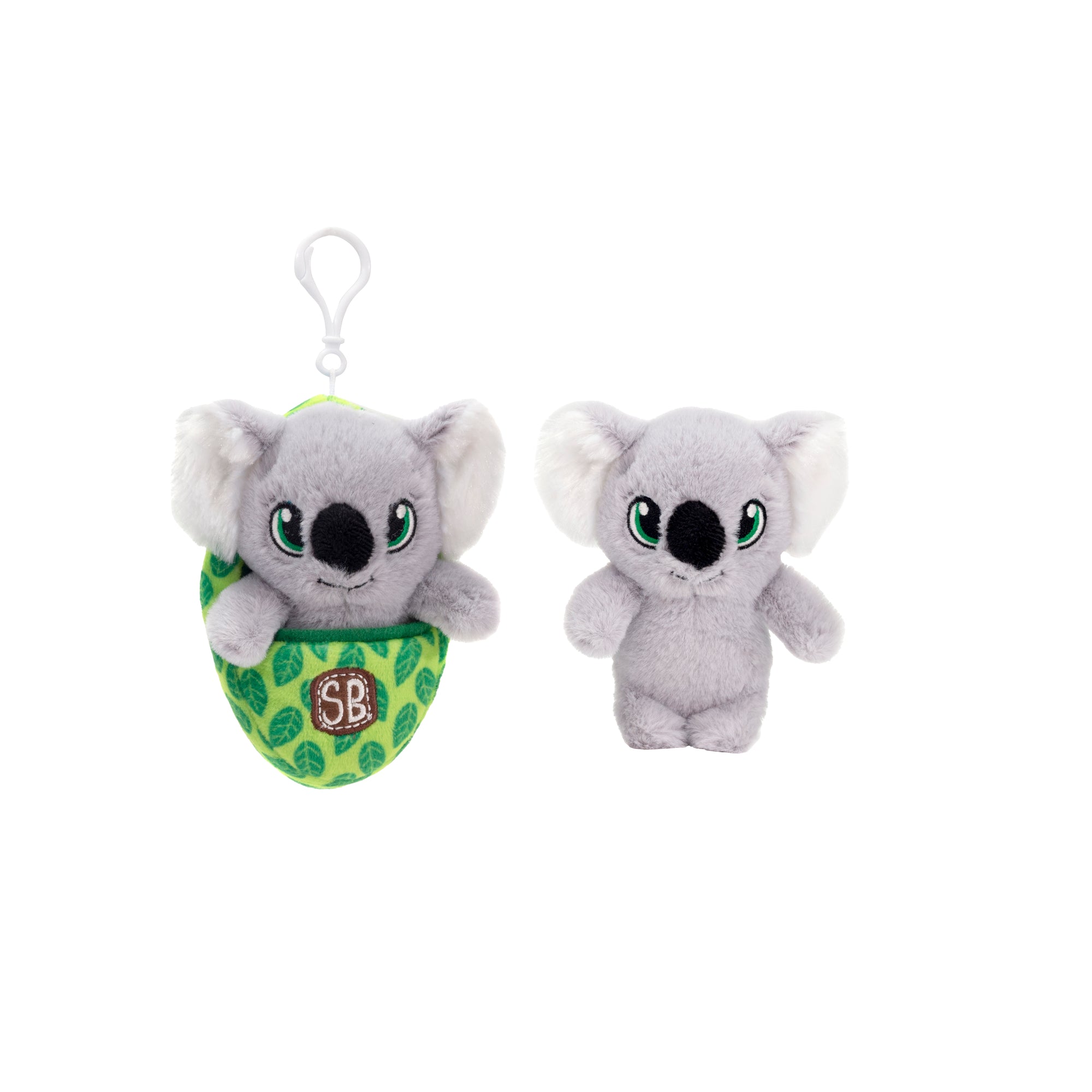 Pocket Swaddles SWADDLE BABIES KC - 4.5IN KOALA KEYCLIP