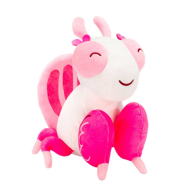 SNUGGLIES - 6.5IN ORCHID MANTIS - Fiesta Toy SNUGGLIES - 6.5IN ORCHID MANTIS - Fiesta Toy