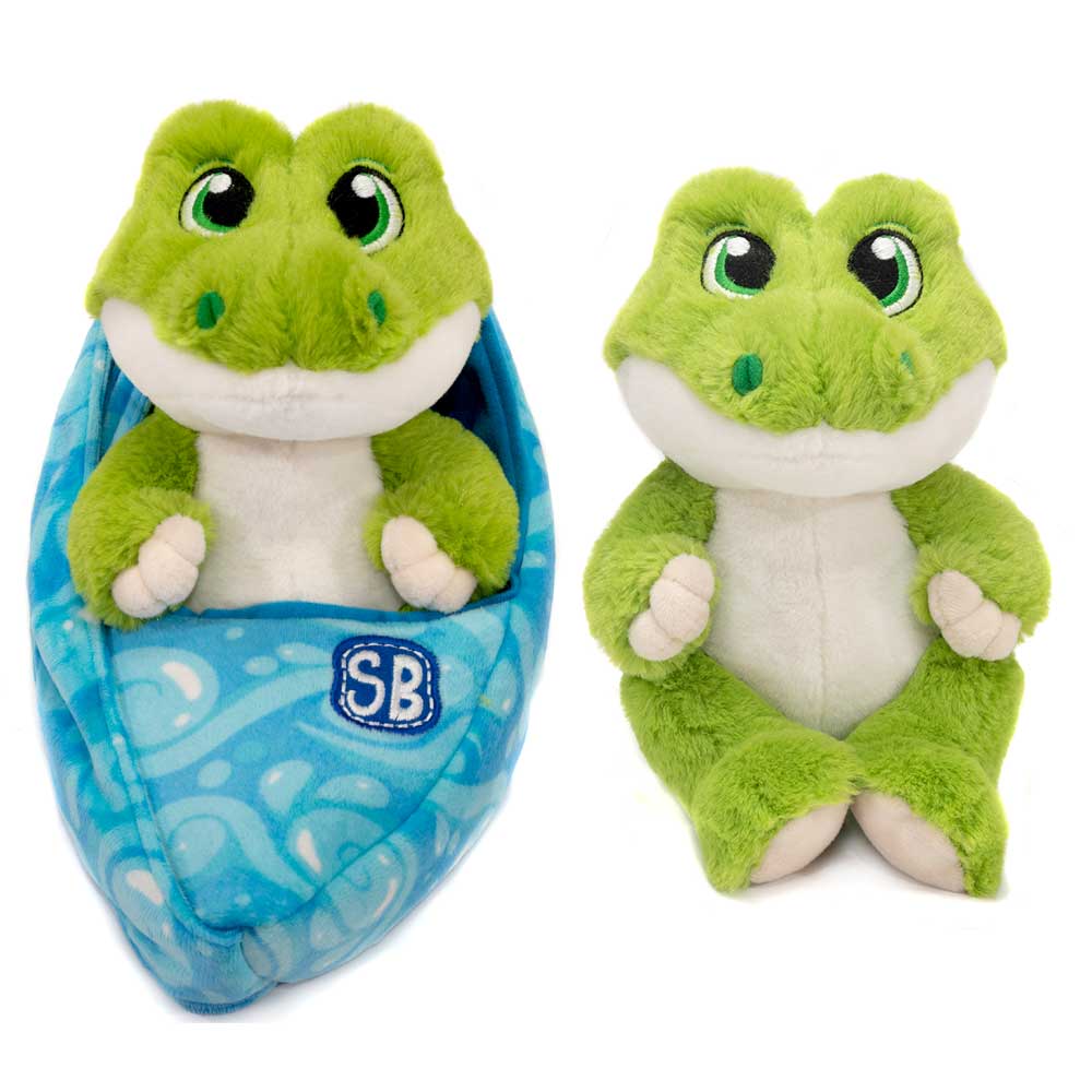 Swaddle Babies 9.5IN Cuddle Alligator