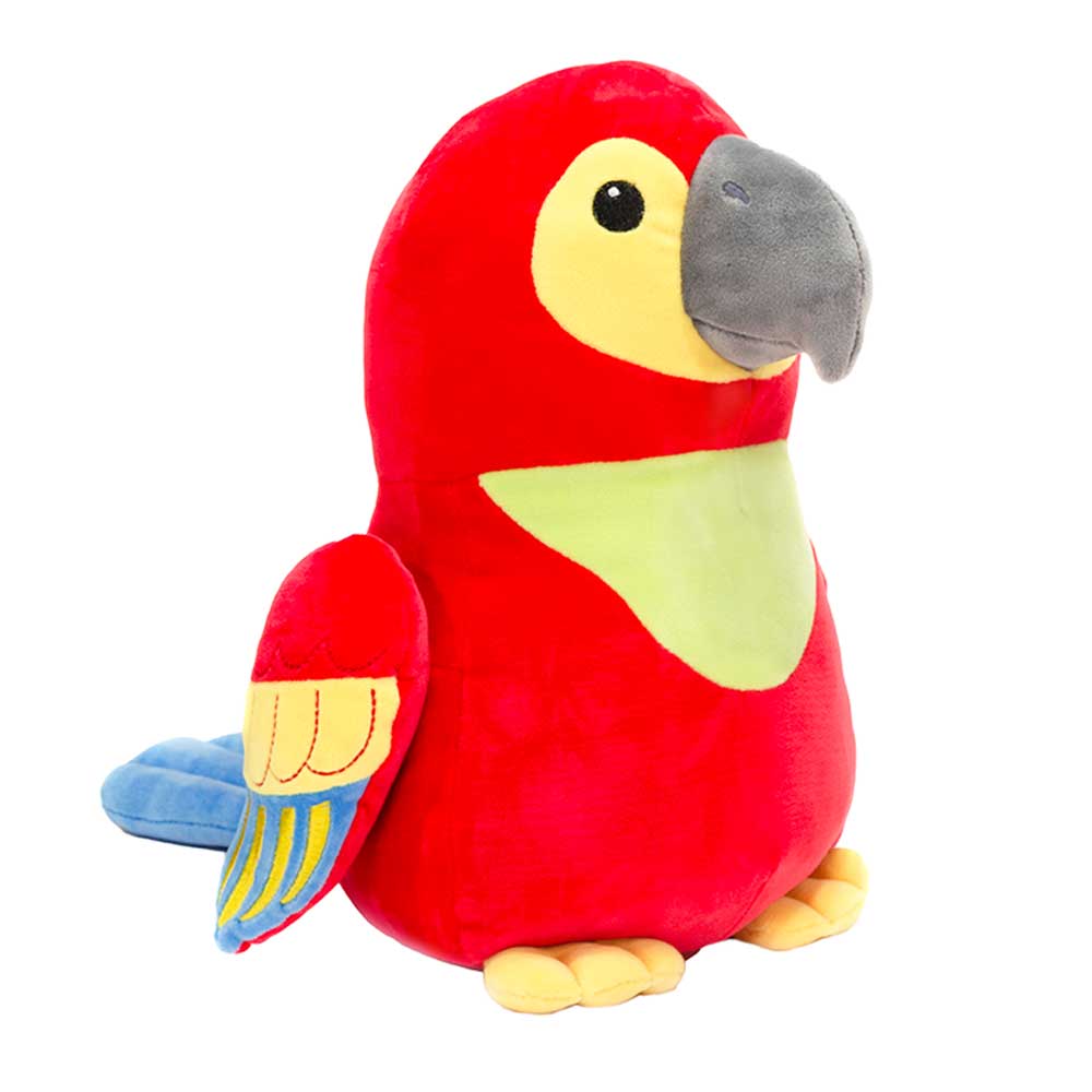 HUGGY HUGGABLES - 12IN MACAW