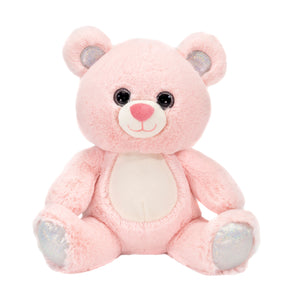 COTTON CANDY CUTIES - 10IN BEARS PINK OR TURQUOISE
