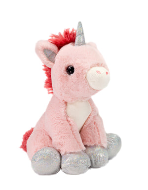 COTTON CANDY CUTIES - 10IN UNICORNS PINK OR TURQUOISE