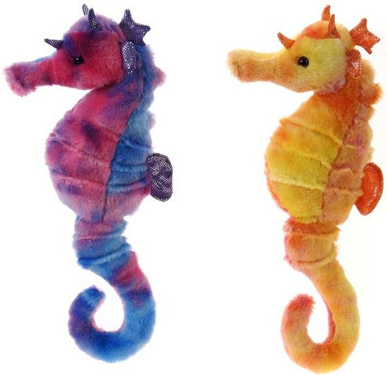 13" Tie Dye Seahorses