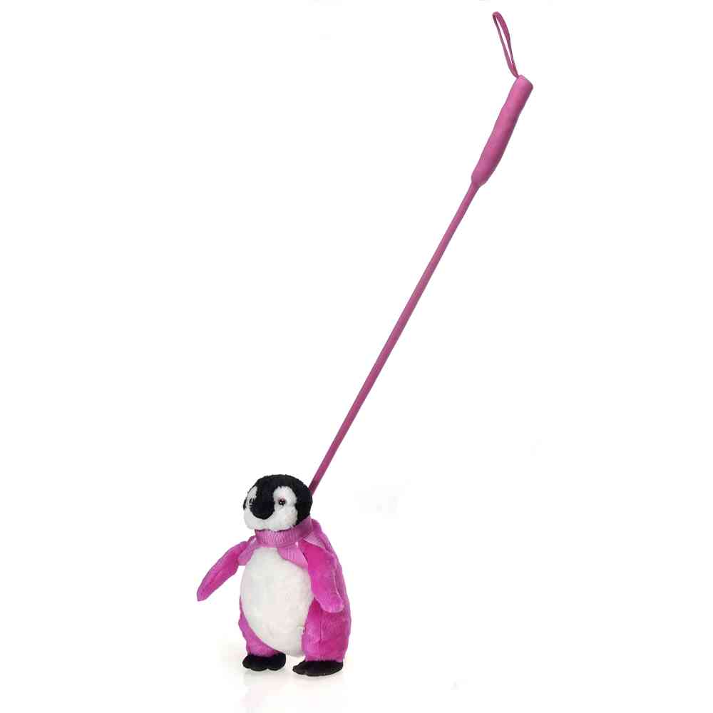 Walk-Your-Petz 10.5" Pink Penguin
