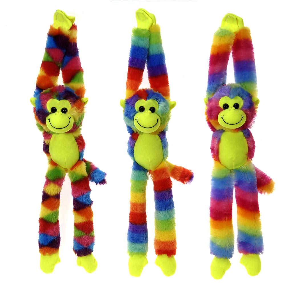 16" Rainbow Long Leg Monkeys