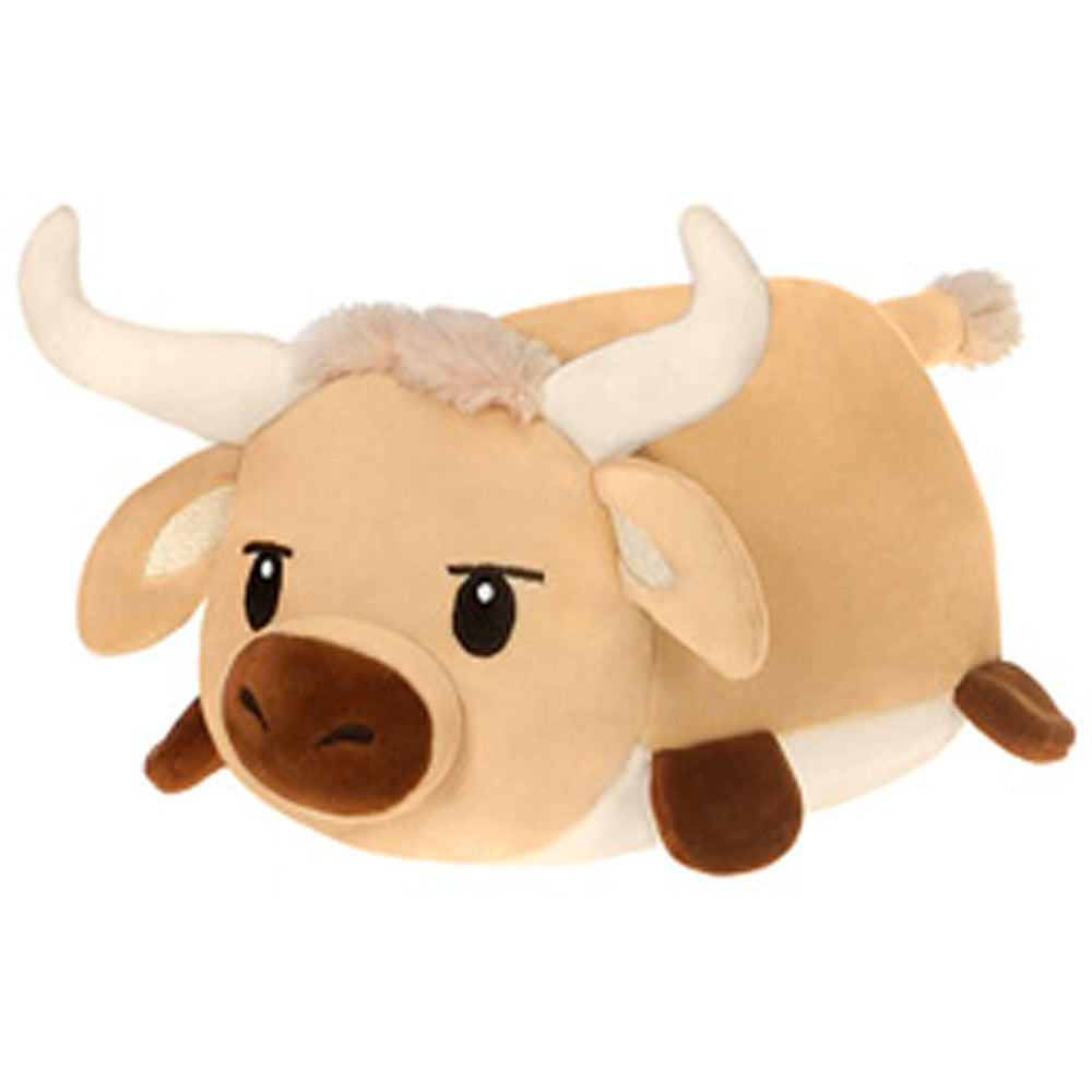 11IN SITTING HIGHLAND COW IN XMAS HAT - Fiesta Toy