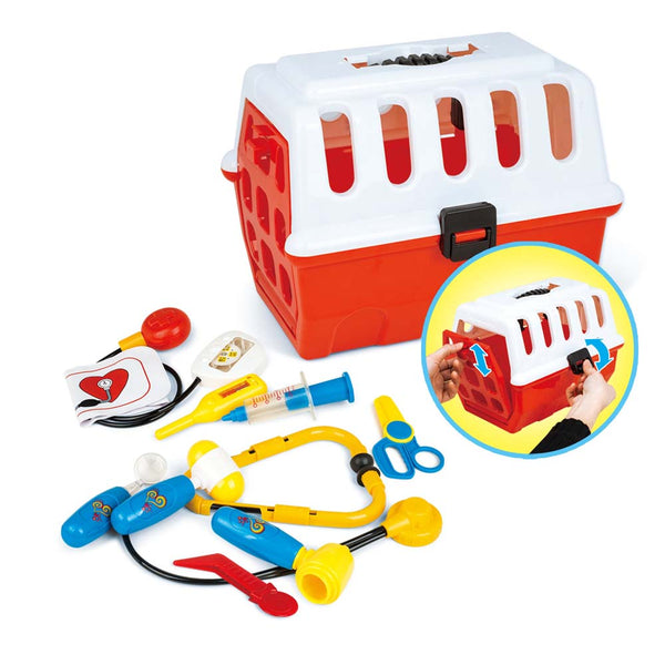 Red Pet Rescue Kit & Accessories - Fiesta Toy