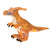 15" Orange Glitter Parasaurolophus