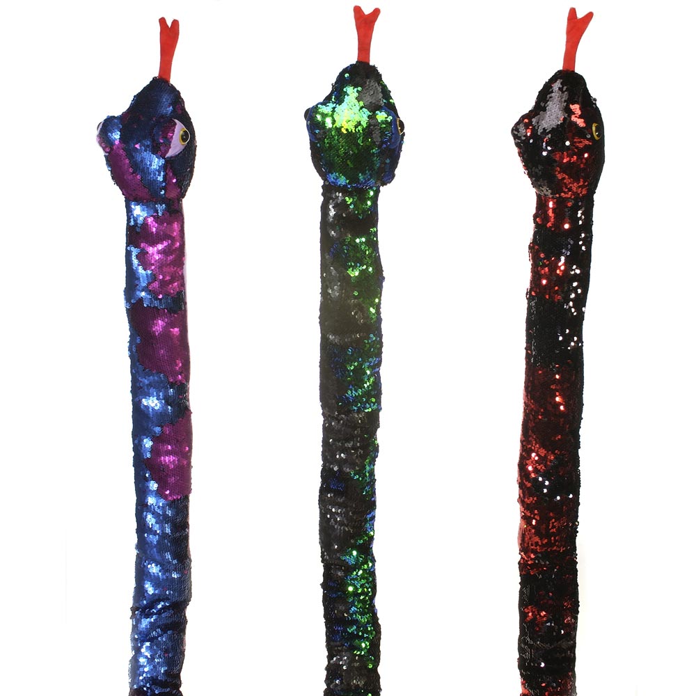 Sequin store snake toy