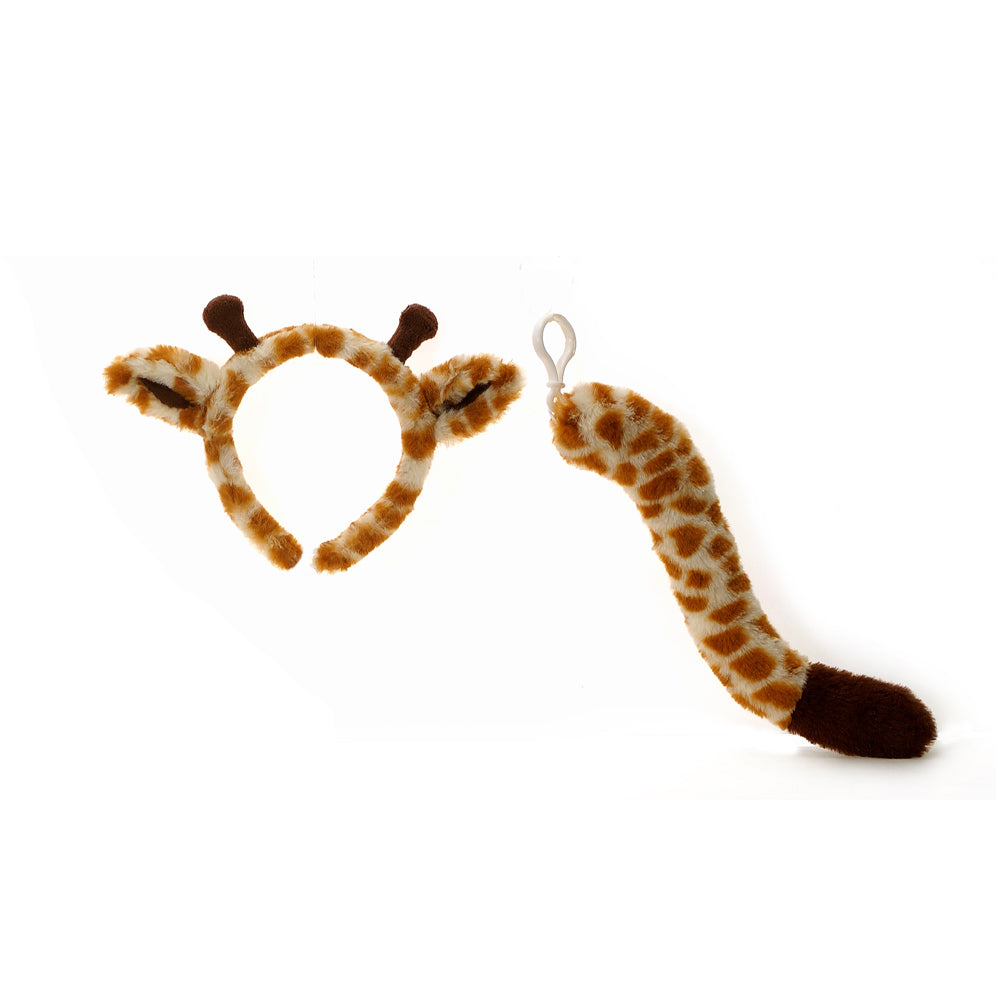 Giraffe Ears Headband and Tail