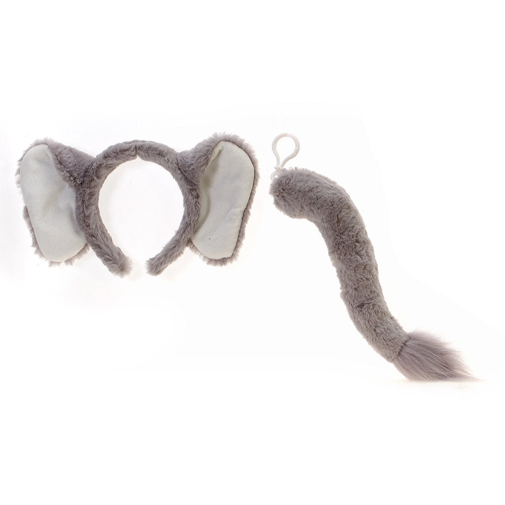Elephant Ears Headband and Tail