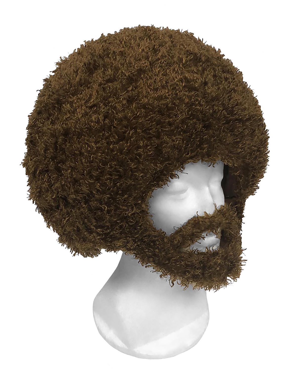 Bob Ross Wig + Beard Hat - Fiesta Toy