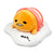 GUDETAMA - 10IN WITH BACON OR GLASSES WITH BRAND SIL AND HT