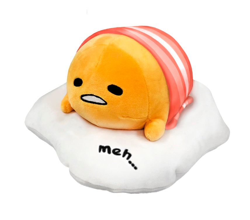 GUDETAMA - 18.5IN WITH BACON OR GLASSES WITH BRAND SIL AND HT