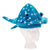 Blue Polka Dot Stingray Hat