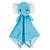 3.25IN X 13.5IN X 13.5IN ELEPHANT BLANKIE WITH RATTLE