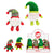 6IN 2 ASST. XMAS GNOMES WITH HANGING LOOP IN PDQ