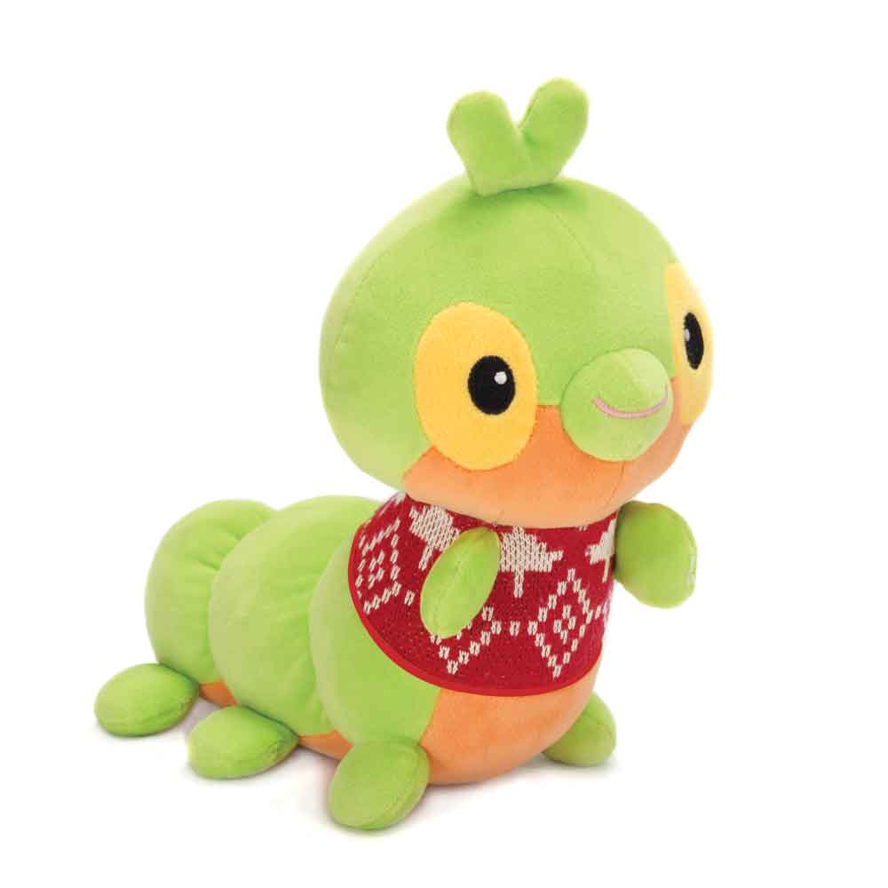 10IN SWALLOWTAIL CATERPILLAR WEARING UGLY SWEATER